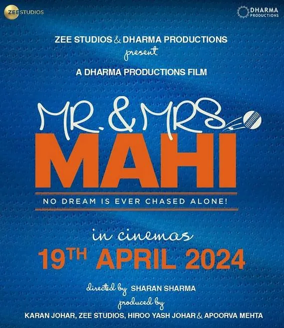 Mr. & Mrs. Mahi (2024) Hindi Download 1080p WEBRip